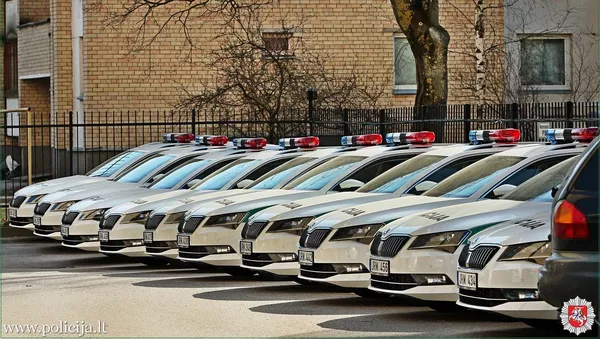 Новые полицейские автомобили - Sputnik Lietuva