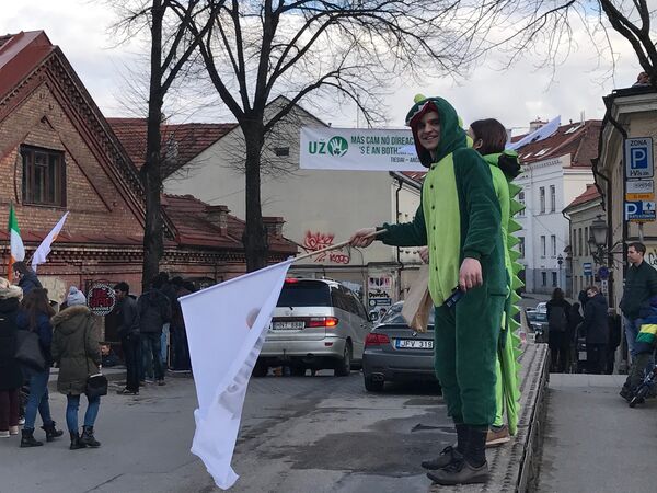 День Святого Патрика в Ужуписе День Святого Патрика в Ужуписе - Sputnik Lietuva