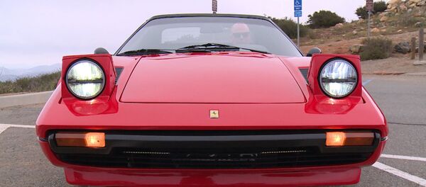 Позеленевший Ferrari: как выглядит первый электроспорткар итальянского бренда Позеленевший Ferrari: как выглядит первый электроспорткар итальянского бренда - Sputnik Литва