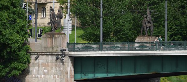 Зеленый мост в Вильнюсе - Sputnik Литва