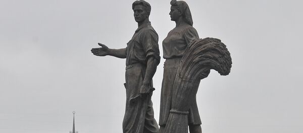 Скульптуры Зеленого моста в Вильнюсе - Sputnik Литва