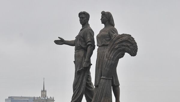 Скульптуры Зеленого моста в Вильнюсе - Sputnik Литва