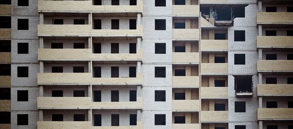 Стройка спального района - Sputnik Литва