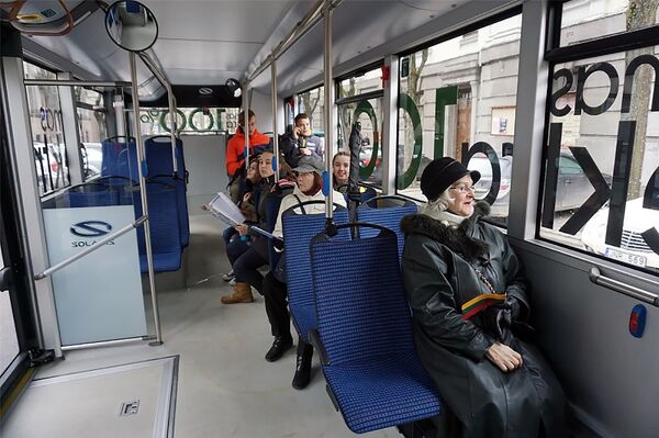 Электробус в Каунасе - Sputnik Литва