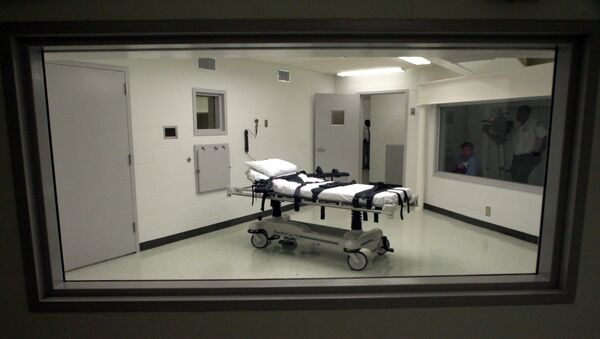Камера для смертных приговор в тюрьме штата Алабама - Sputnik Литва