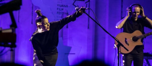 Группа Fusedmarc выступает на фестивале кино в Вильнюсе Группа Fusedmarc выступает на фестивале кино в Вильнюсе - Sputnik Литва