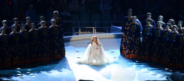 Юлия Самойлова на сцене Юлия Самойлова на сцене - Sputnik Литва