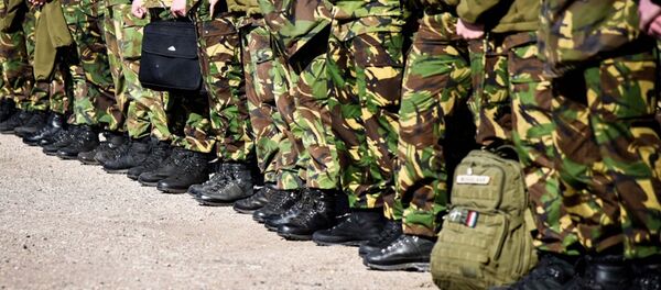 Голландские солдаты прибывают в Литву - Sputnik Литва