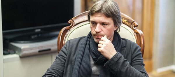 Художественный руководитель Московского академического театра имени Маяковского Миндаугас Карбаускис Художественный руководитель Московского академического театра имени Маяковского Миндаугас Карбаускис - Sputnik Литва