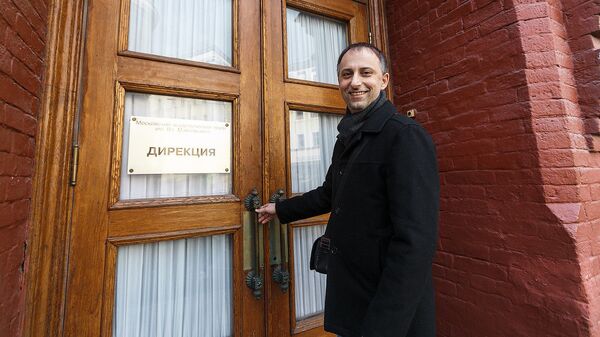 Московский академический театр имени Маяковского Московский академический театр имени Маяковского - Sputnik Литва