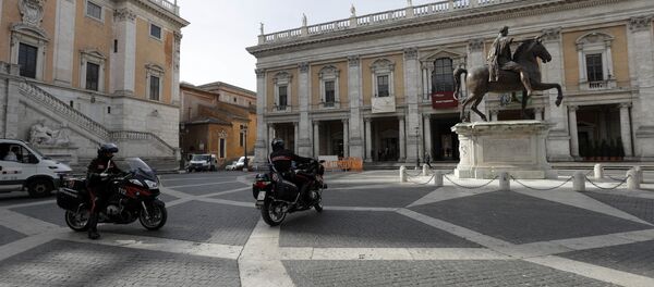 Площадь в Риме Площадь в Риме - Sputnik Lietuva