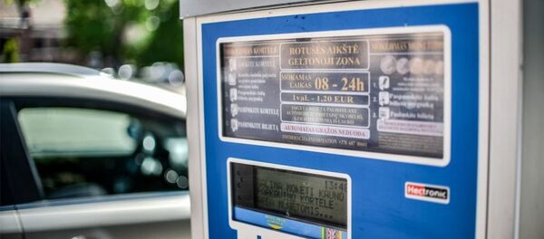 Платная парковка в Каунасе - Sputnik Литва