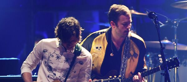 Рок-группа Kings of Leon Рок-группа Kings of Leon - Sputnik Литва