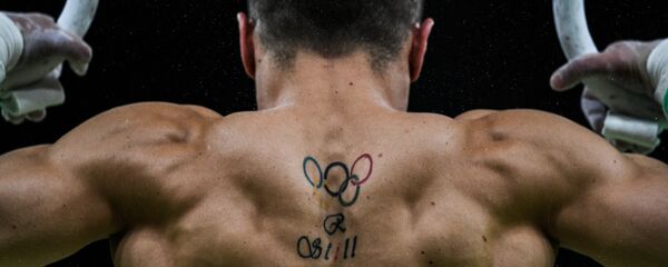 Олимпиада 2016. Спортивная гимнастика. Мужчины. Кольца Олимпиада 2016. Спортивная гимнастика. Мужчины. Кольца - Sputnik Литва