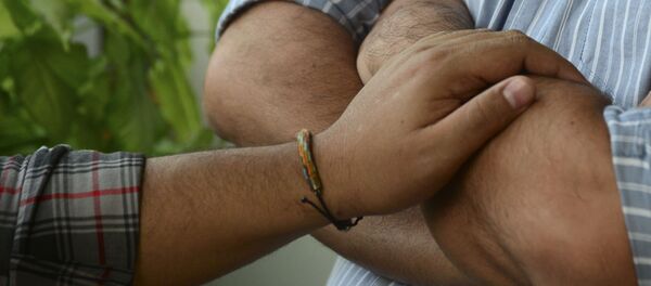 Однополая пара Однополая пара - Sputnik Lietuva