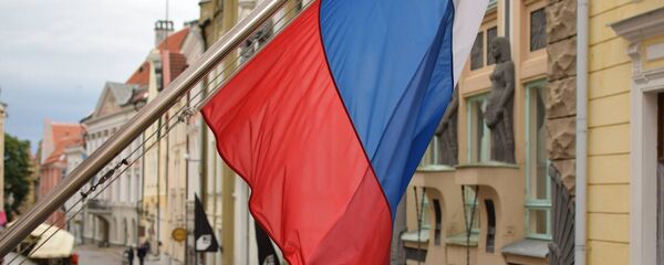Флаг России, архивное фото - Sputnik Литва