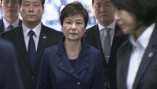 Экс-президент Южной Кореи арестована в Сеуле - Sputnik Литва