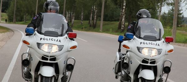 Полицейские на мотоциклах - Sputnik Литва