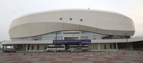 Спортивный комплекс для соревнований на льду в корейском Канныне - Sputnik Литва