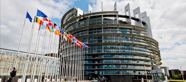 Здания Европарламента в Страсбурге Здания Европарламента в Страсбурге - Sputnik Литва