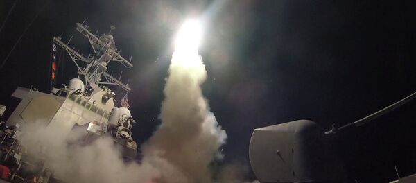 Запуск ракеты с авианосца США - Sputnik Литва