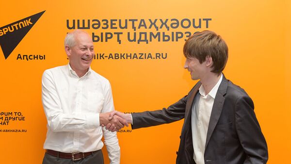 Открытие пресс-центра Sputnik в Абхазии - Sputnik Литва