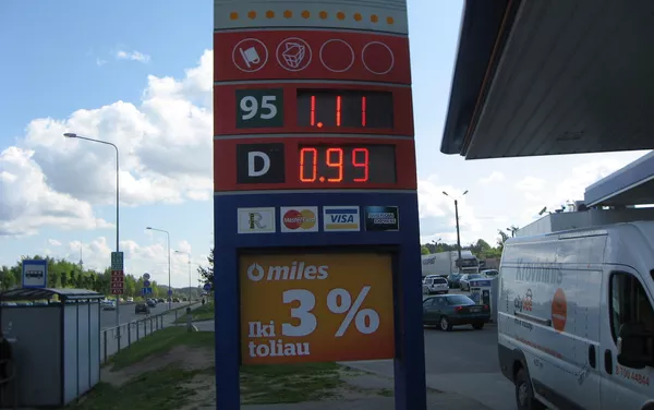 Kainos Vilniaus degalinėje - Sputnik Lietuva