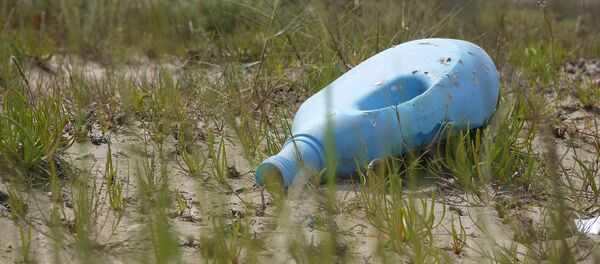 Мусор в траве Мусор в траве - Sputnik Lietuva