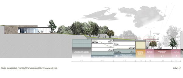 План нового здания на холме Тауро - Sputnik Литва
