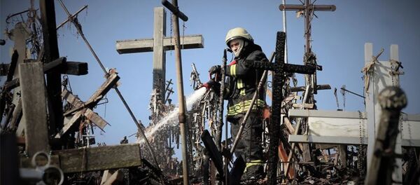 Тушение горы крестов - Sputnik Lietuva