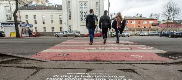 Цитаты на улицах Каунаса Цитаты на улицах Каунаса - Sputnik Литва