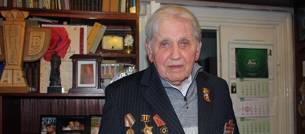 Ветеран Великой Отечественной войны Адольф Болотин Ветеран Великой Отечественной войны Адольф Болотин - Sputnik Lietuva