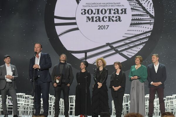 XXIII Церемония вручения Российской Национальной театральной премии Золотая Маска XXIII Церемония вручения Российской Национальной театральной премии Золотая Маска - Sputnik Литва