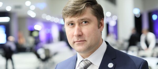 Глава  профсоюза железнодорожников Эстонии Олег Чубаров - Sputnik Литва