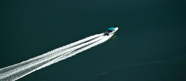 Катер в море - Sputnik Литва