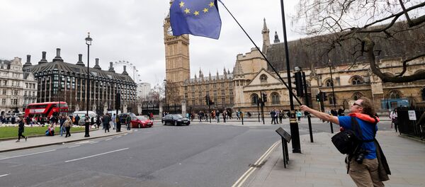 Запуск процедуры выхода Великобритании из ЕС Запуск процедуры выхода Великобритании из ЕС - Sputnik Lietuva