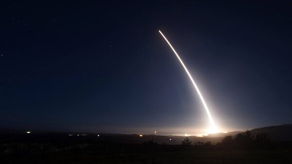 Испытания межконтинентальной баллистической ракеты Minuteman III - Sputnik Литва