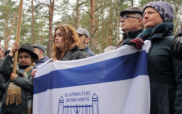 Представители клайпедской еврейской организации - Sputnik Литва
