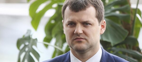 Председатель партии социалдемократов Гинтаутас Палуцкас - Sputnik Литва