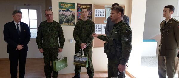 Открытие военкомата Открытие военкомата - Sputnik Lietuva