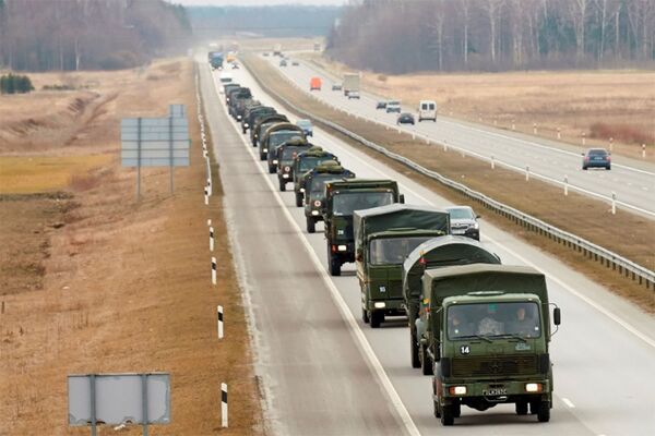 Военные учения в Литве Военные учения в Литве - Sputnik Lietuva