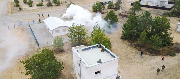 Учения Удар молнии 2017 в городе Пабраде - Sputnik Литва