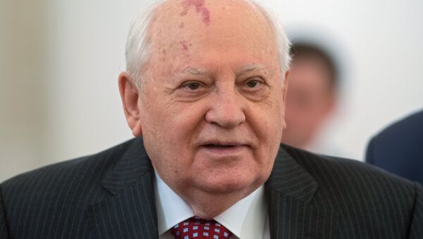 Бывший президент СССР Михаил Горбачев - Sputnik Литва