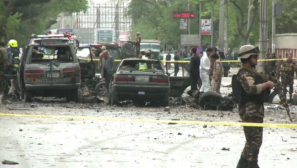Погибло 8 человек при взрыве у посольства США в Кабуле - Sputnik Литва