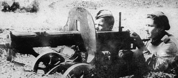 Пулеметчица Дануте Станилиене - Sputnik Литва