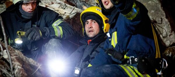 Пожарный Аурелиюс Липинскас - Sputnik Литва