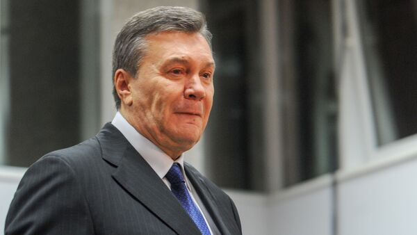 Бывший президент Украины Виктор Янукович - Sputnik Литва