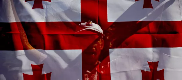 Gruzijos vėliava Gruzijos vėliava - Sputnik Lietuva