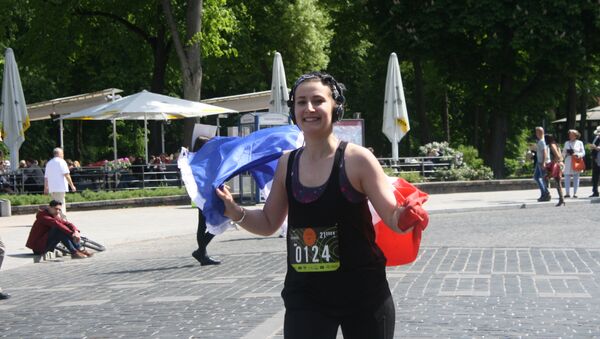 Французская участница марафона We run Vilnius - Sputnik Lietuva