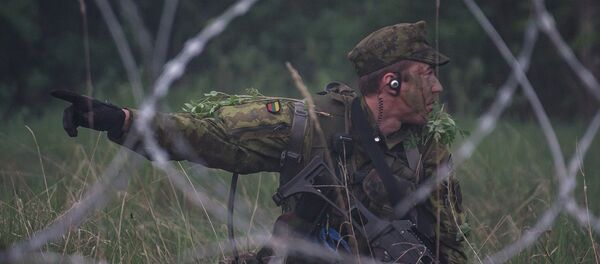 Инструктаж в военной части Инструктаж в военной части - Sputnik Литва